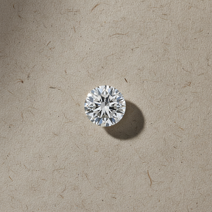 4.16 Carat Round D VVS2 Lab Grown Diamond Excellent Cut IGI Certified