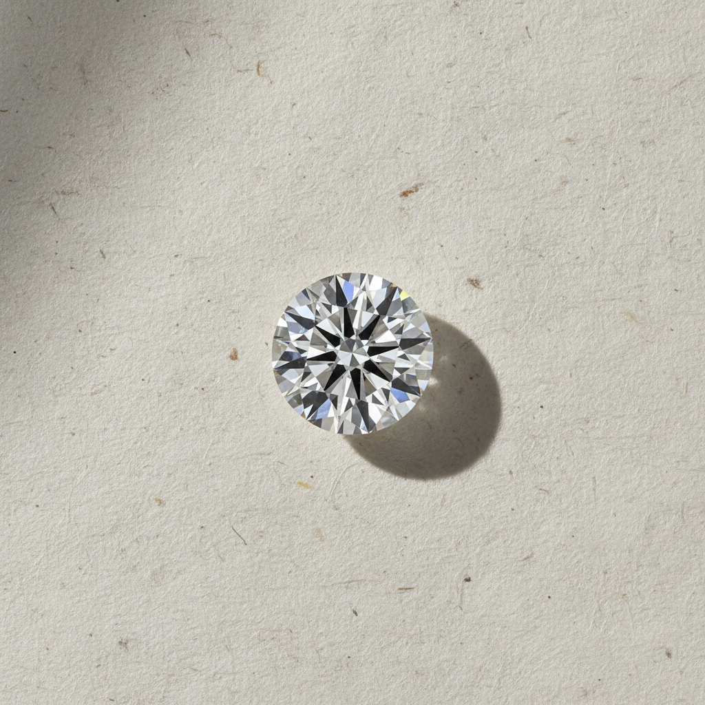 4.25 Carat Round F VS2 Lab Grown Diamond Ideal Cut IGI Certified