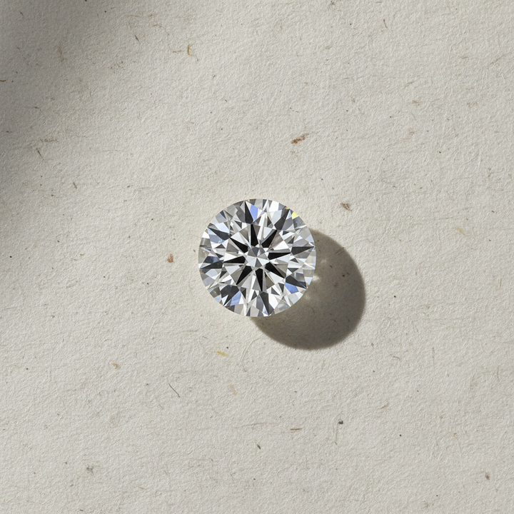 4.25 Carat Round F VS2 Lab Grown Diamond Ideal Cut IGI Certified