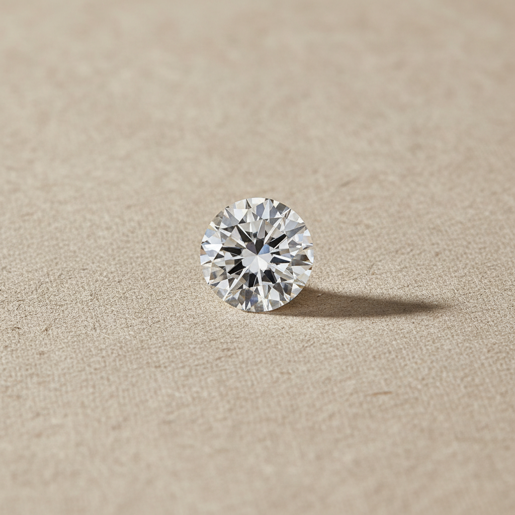 4.26 Carat Round D VS1 Lab Grown Diamond Excellent Cut IGI Certified