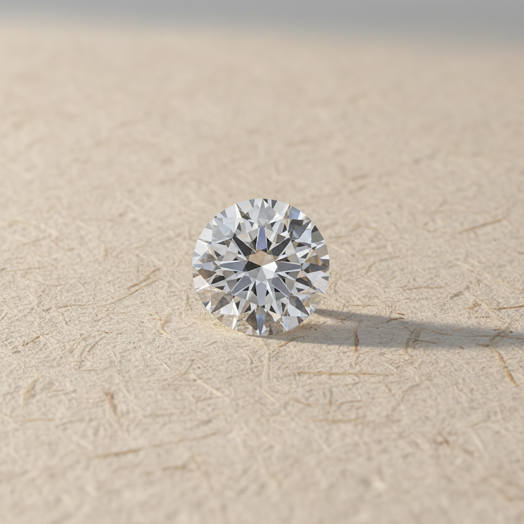 4.30 Carat Round D VVS2 Lab Grown Diamond Ideal Cut IGI Certified