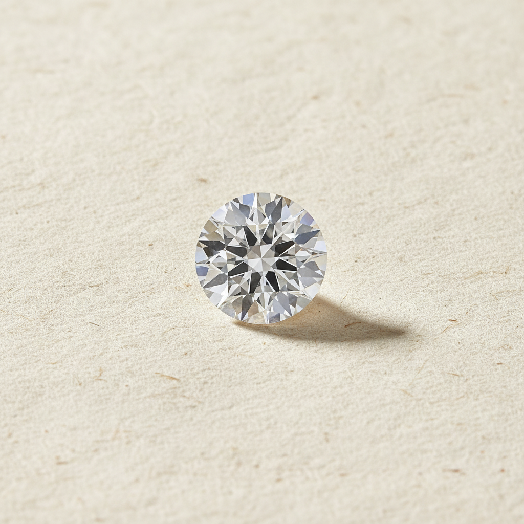 4.58 Carat Round E VVS1 Lab Grown Diamond Ideal Cut IGI Certified