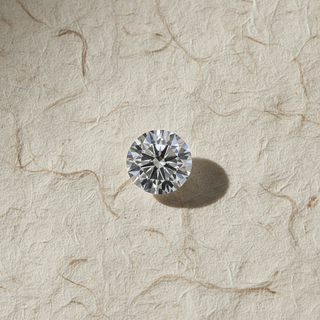 4.78 Carat Round F VVS1 Lab Grown Diamond Ideal Cut IGI Certified