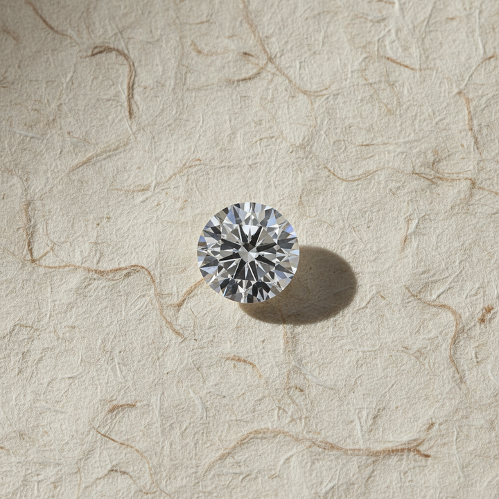 4.78 Carat Round F VVS1 Lab Grown Diamond Ideal Cut IGI Certified