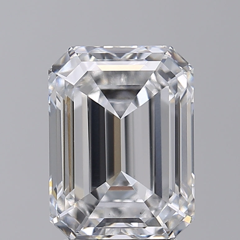 4.00 CT Emerald Cut Lab-Grown Diamond, IGI Certified, VS1 Clarity, E Color