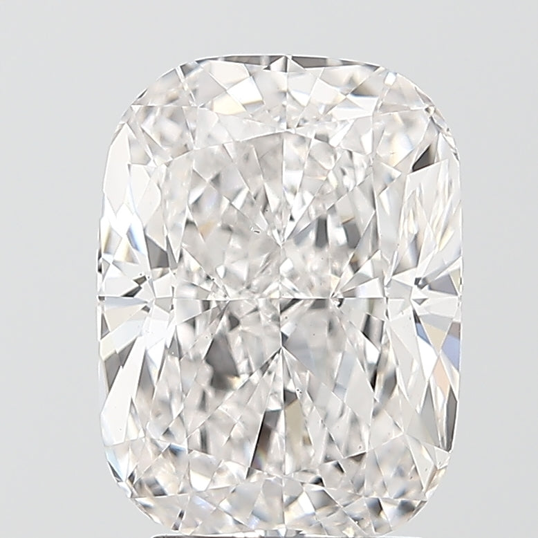Diamante coltivato in laboratorio con taglio a cuscino da 4,00 carati VS1 E