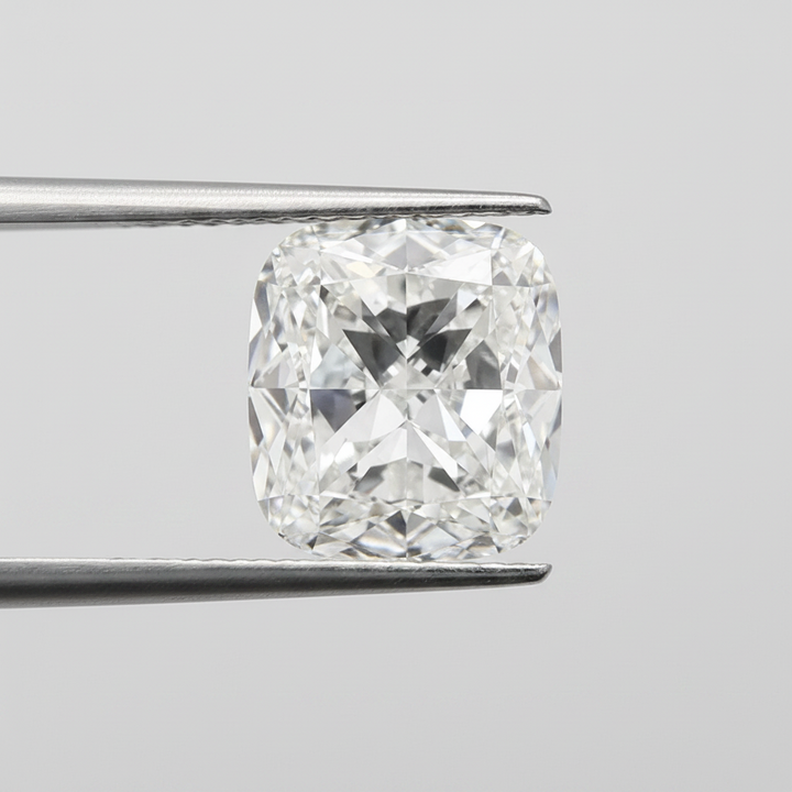 4.00 Carat Cushion Modified Cut Lab Grown Diamond, VVS2/F