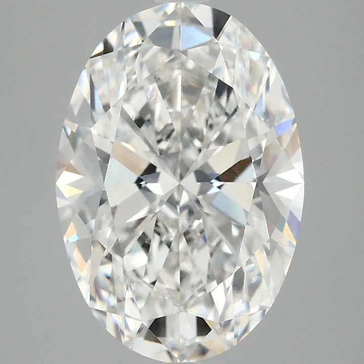 4.00 Carat D VS2 Oval CVD Diamond IGI Certified Lab Grown Diamond 12.80 x 8.93 mm