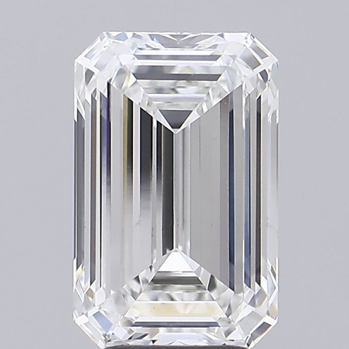 4.00 Carat Emerald Cut Lab Grown Diamond VVS2E
