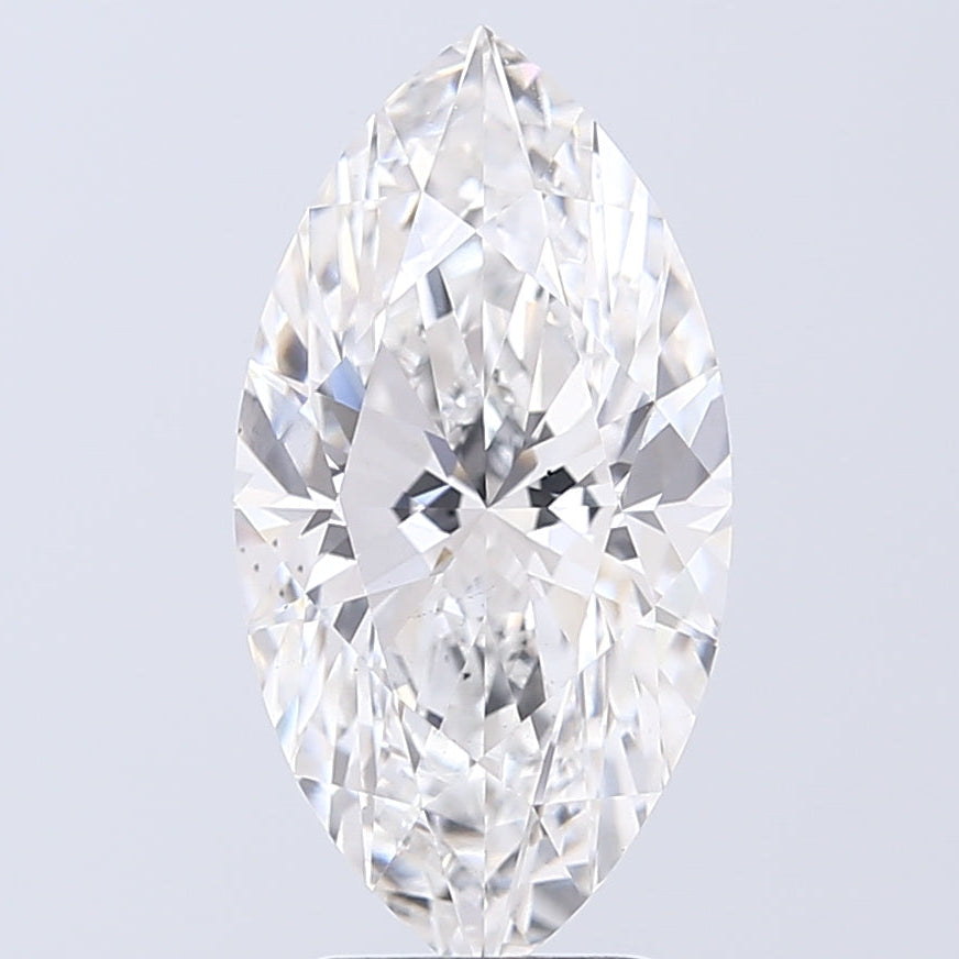 4.00 Carat Marquise Cut Lab Grown Diamond VS2E