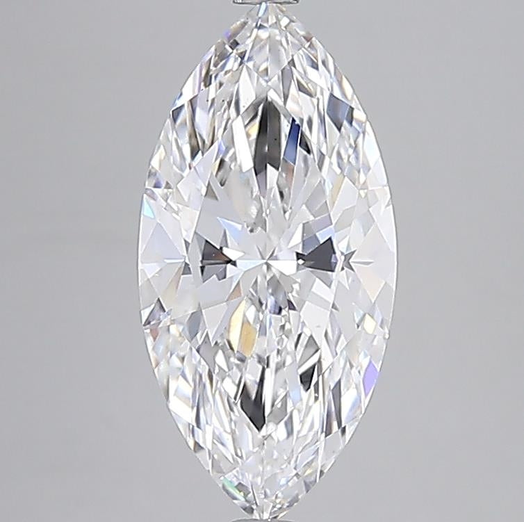 4.00 Carat Marquise Lab Grown Diamond VS2 D