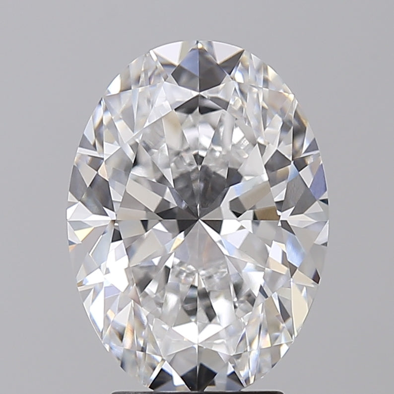 4.00 Carat Oval Cut Lab-Grown Diamond VVS2 D