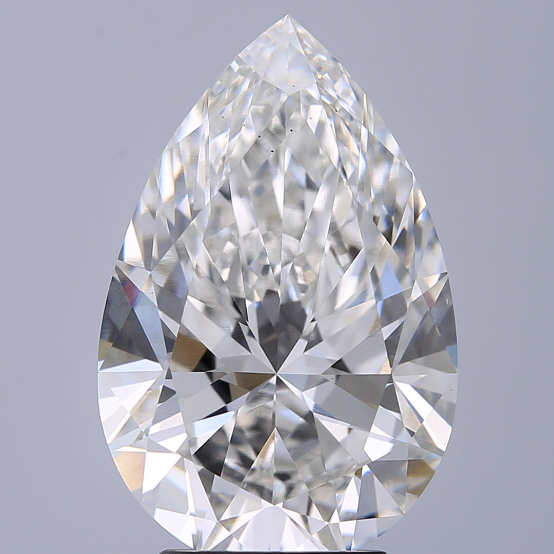4.00 Carat Pear Cut Lab Grown Diamond VS1E