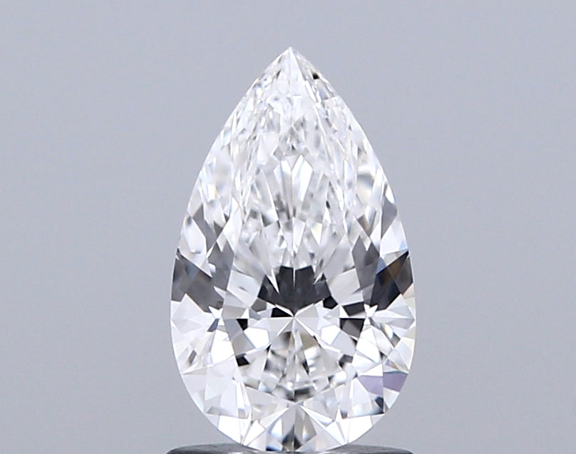 4.00 Carat Pear Cut Lab Grown Diamond VVS2D 
