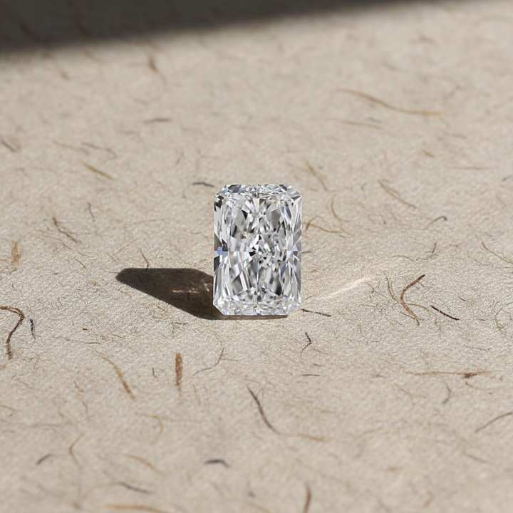 4.00 Carat Radiant Cut Lab Grown Diamond, VVS1/D