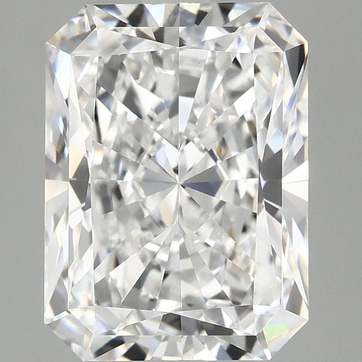 Diamant cultivé en laboratoire de 4,00 carats, taille radiante VVS2 D