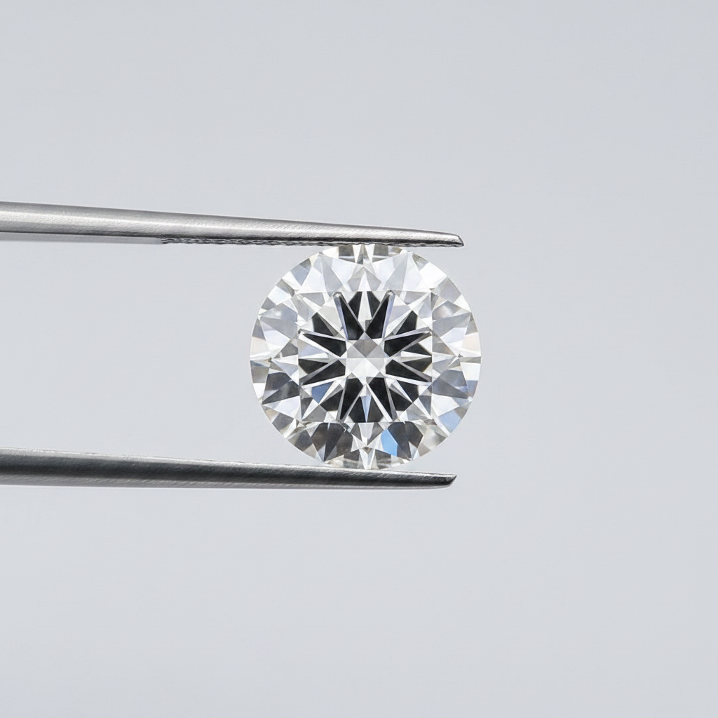 4.00 Ct D Color VS1 Round Cut CVD Lab Grown Diamond IGI Certified