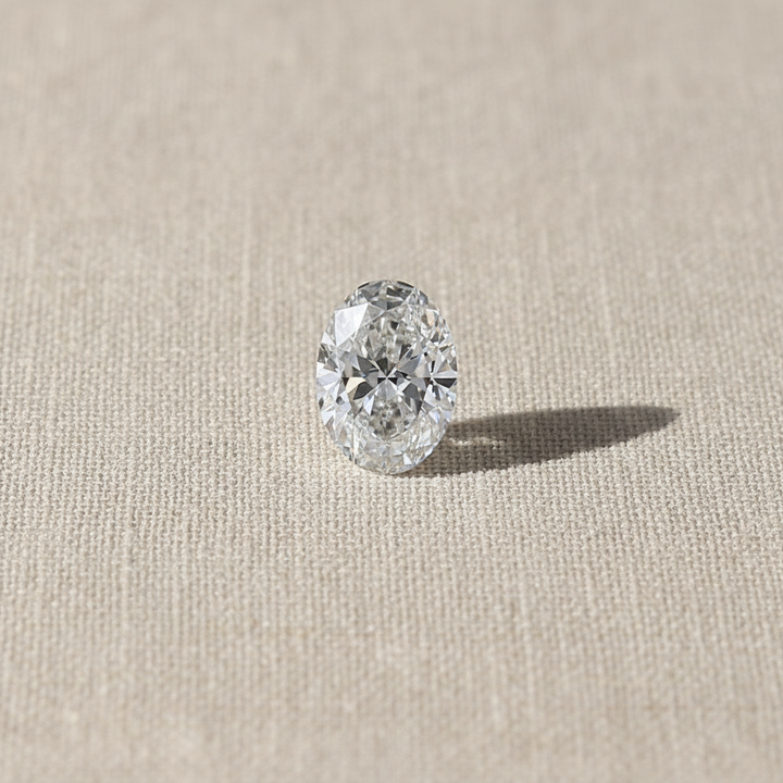 Diamant cultivé en laboratoire de taille ronde de 4,00 carats, VS1/H