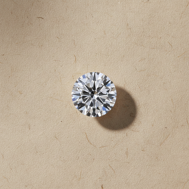 4.00 Carat Round D VVS2 CVD Lab Grown Diamond Excellent Cut IGI Certified