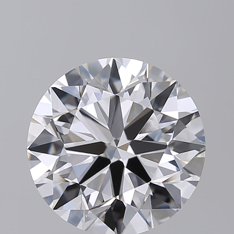 4.00 Carat Round Lab Grown Diamond VVS2 D