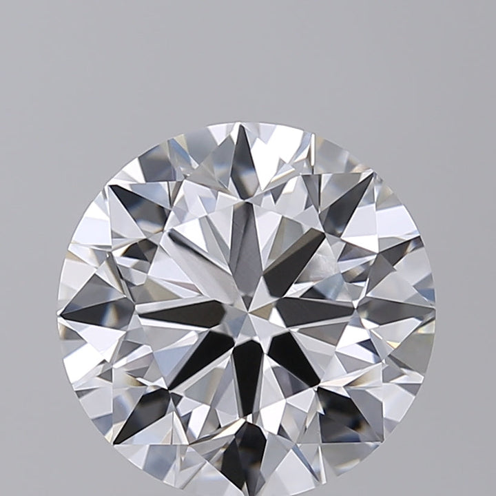 4.00 Carat Round Lab Grown Diamond VVS2 D