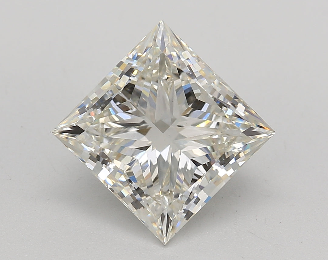 4.01 CT Princess Cut Lab-Grown Diamond - IGI Certified, I Color, VS1 Clarity