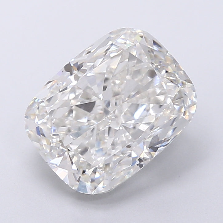 4.01 Carat Cushion Brilliant Cut Lab Grown Diamond VVS2F