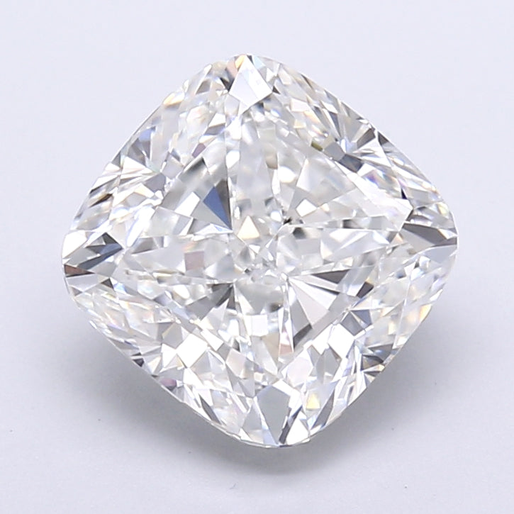 4.01 Carat Cushion Cut Lab Grown Diamond VS1E