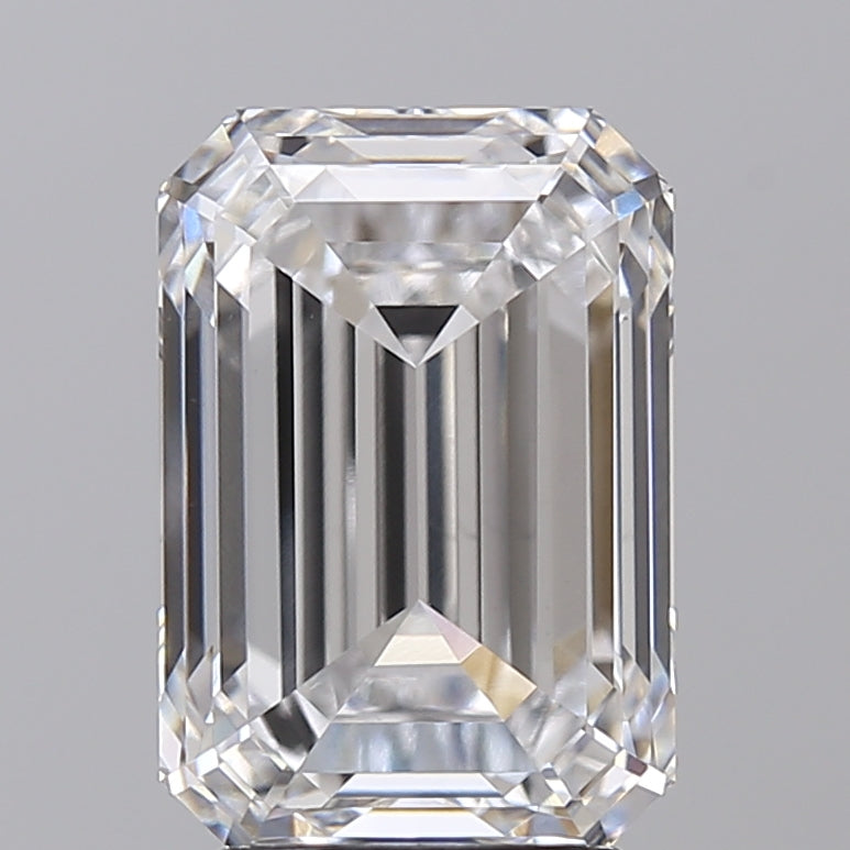 Diamant cultivé en laboratoire taille émeraude de 4,01 carats VS1 D