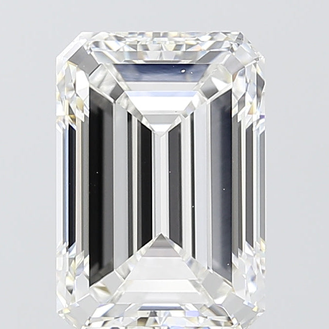 Diamant cultivé en laboratoire taille émeraude de 4,01 carats VS1 E