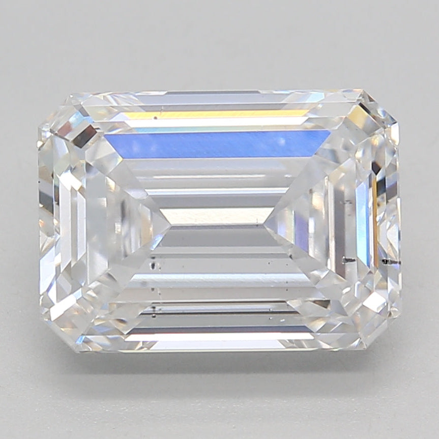 4.01 Carat Emerald Cut Lab Grown Diamond VS2 E