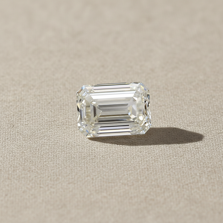 4.01 Carat Emerald Cut Lab Grown Diamond, VS2/I