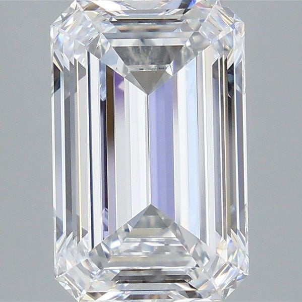 4.01 Carat Emerald Cut Lab Grown Diamond VVS2 D