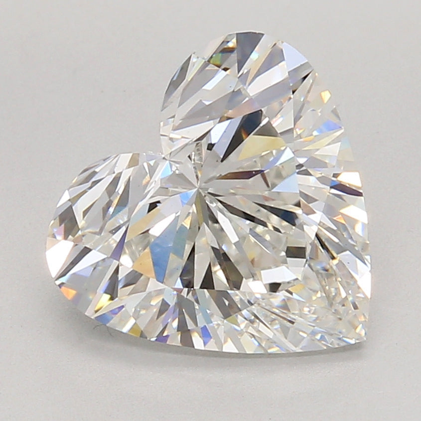 4.01 Carat Heart Lab Grown Diamond VS1 F