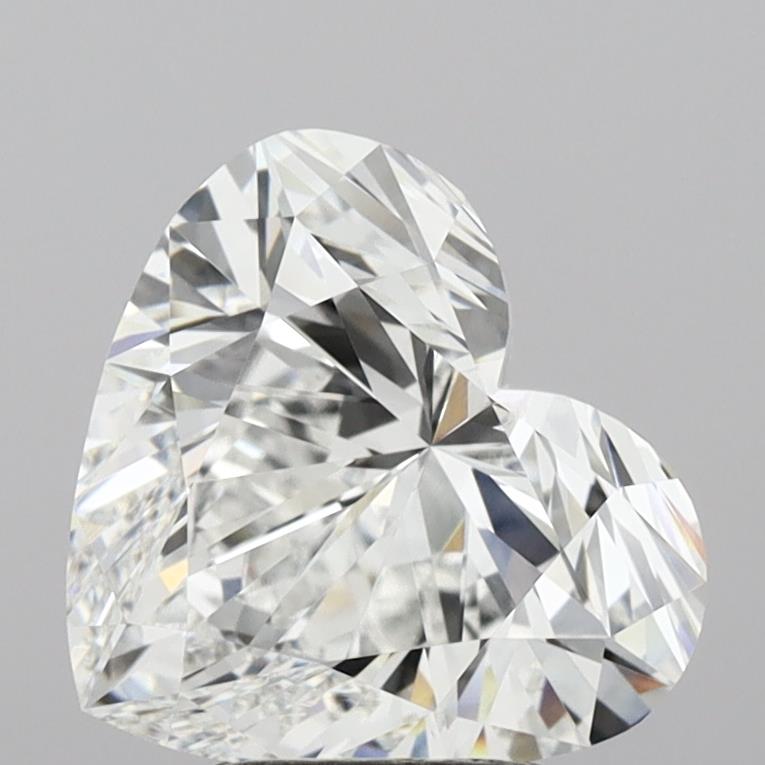 4.01 Carat Heart Lab Grown Diamond VVS1 E