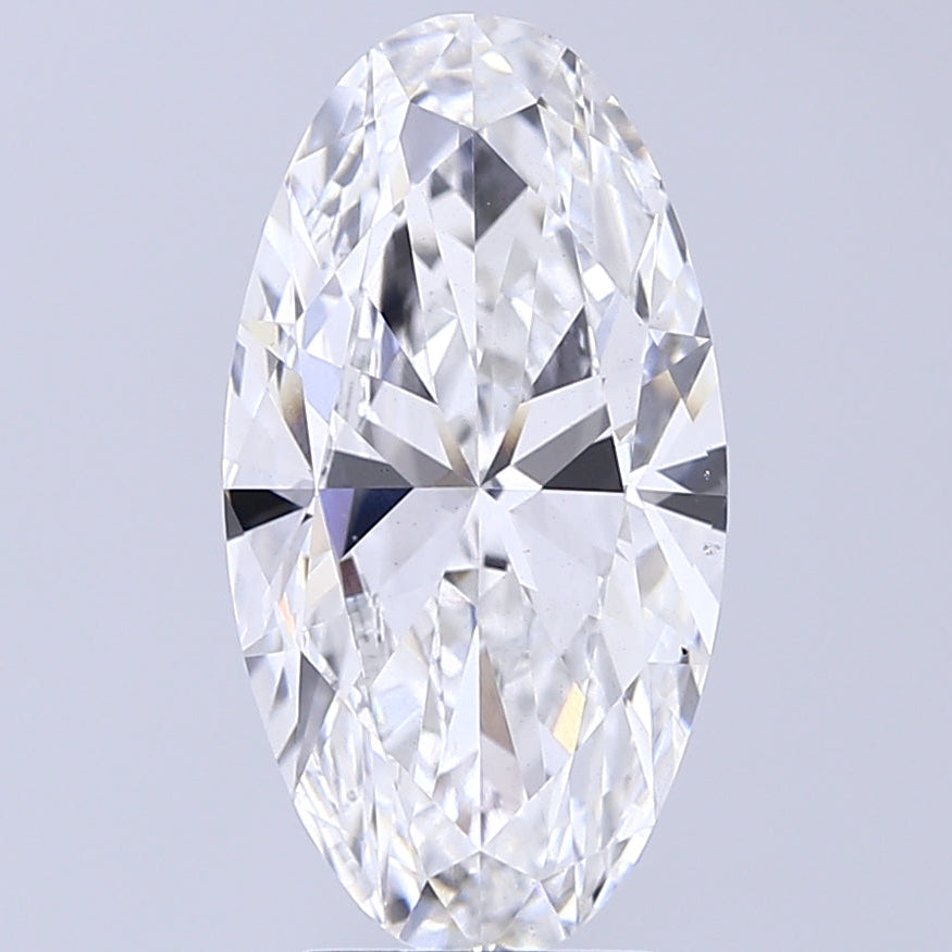 Diamant cultivé en laboratoire Moval de 4,01 carats VS2 E