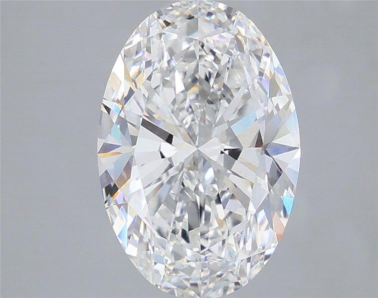 4.01 Carat Oval Cut Lab Grown Diamond VS1D 