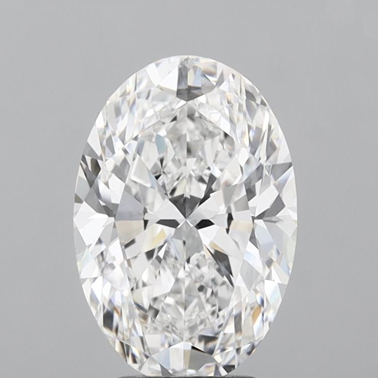 4.01 Carat Oval Cut Lab Grown Diamond VVS1 D