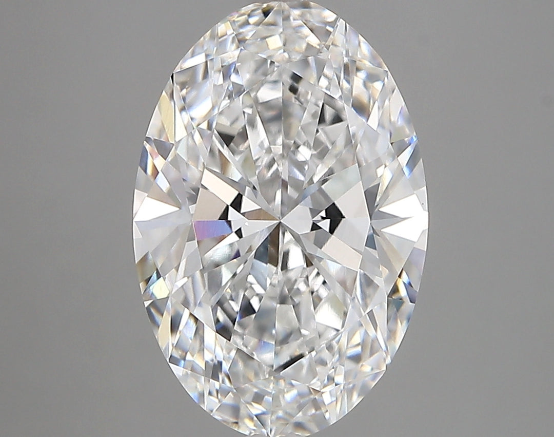 4.01 Carat Oval Cut Lab Grown Diamond VVS1D Color