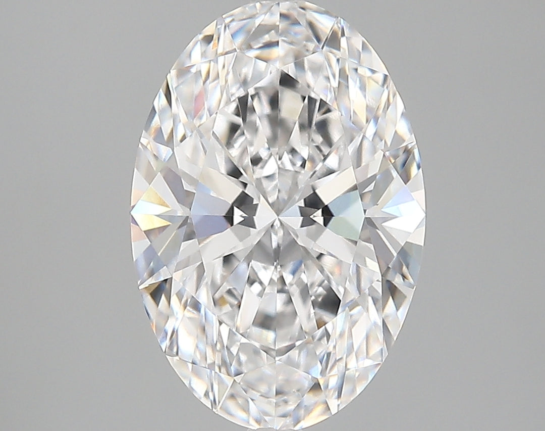 4.01 Carat Oval Cut Lab Grown Diamond VVS1D Color