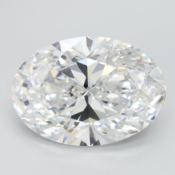 4,01 karaat ovaal geslepen laboratoriumdiamant VVS1 D