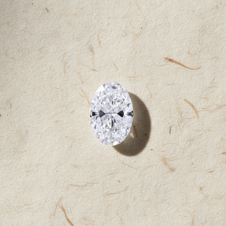 4.01 Carat Oval E VVS1 CVD Lab Grown Diamond Excellent Polish Symmetry IGI Certified