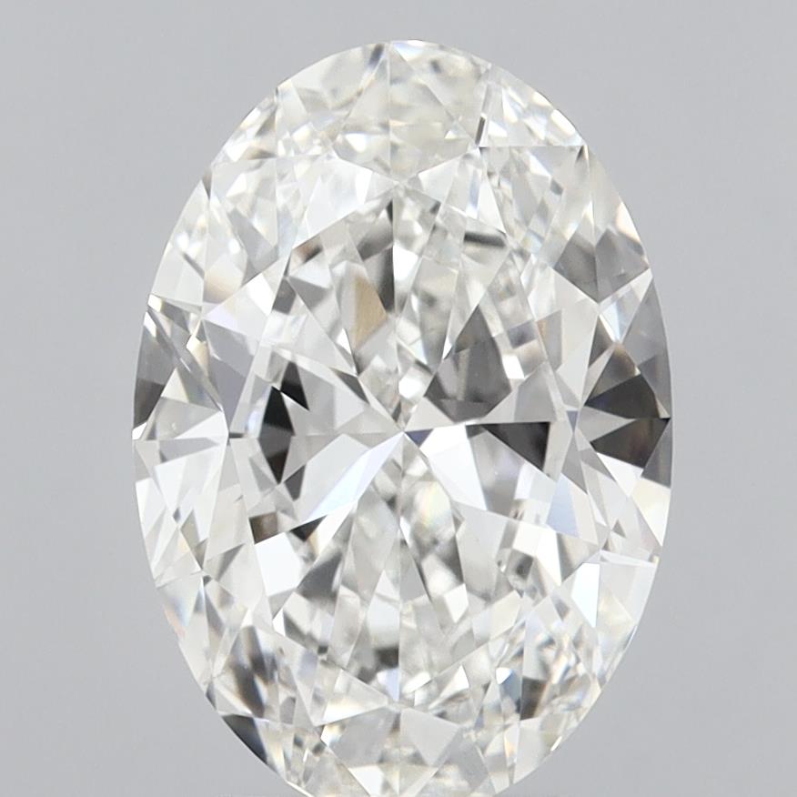 4.01 Carat Oval Cut Lab Grown Diamond VVS1F Color
