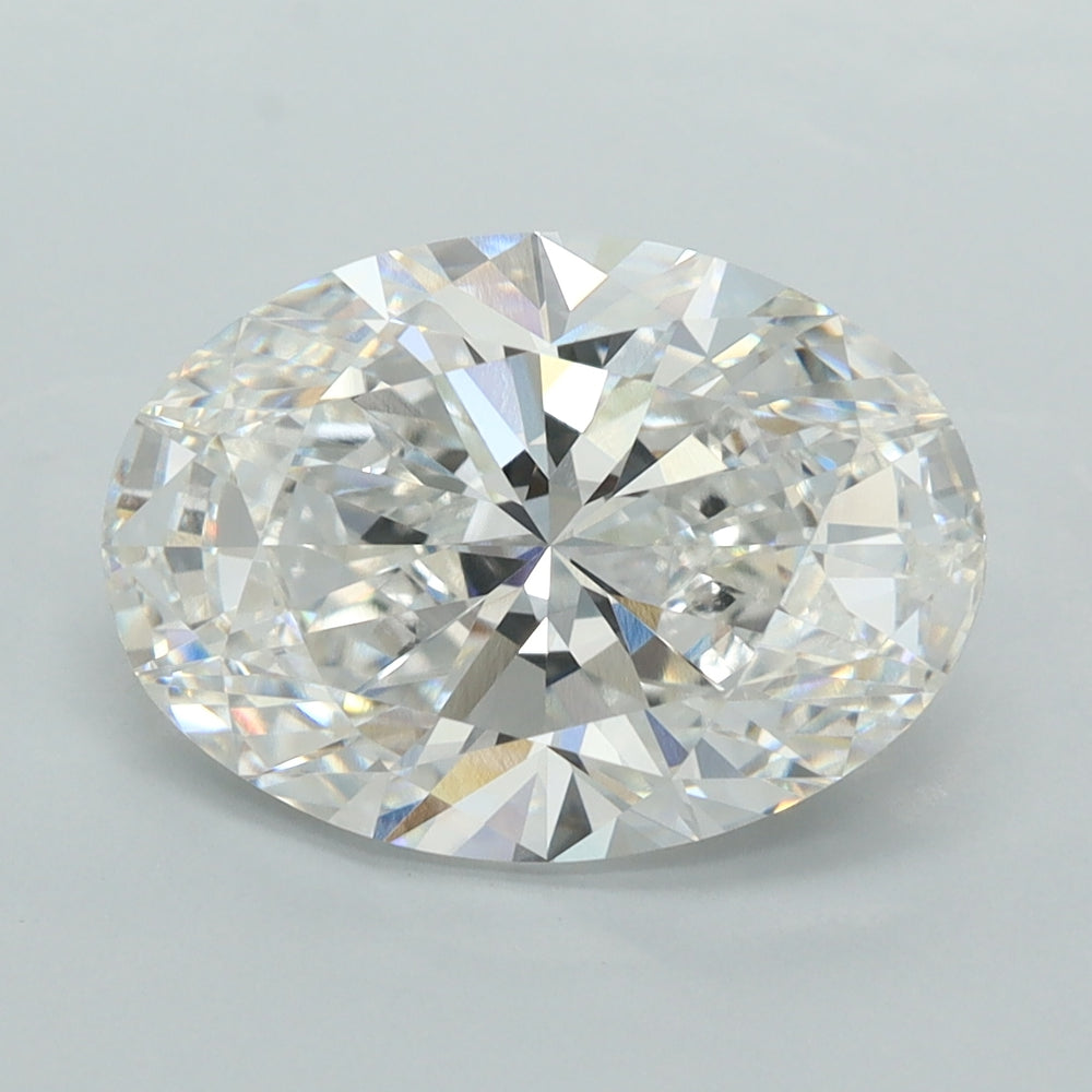 4.01 Carat Oval Cut Lab Grown Diamond VVS1F Color