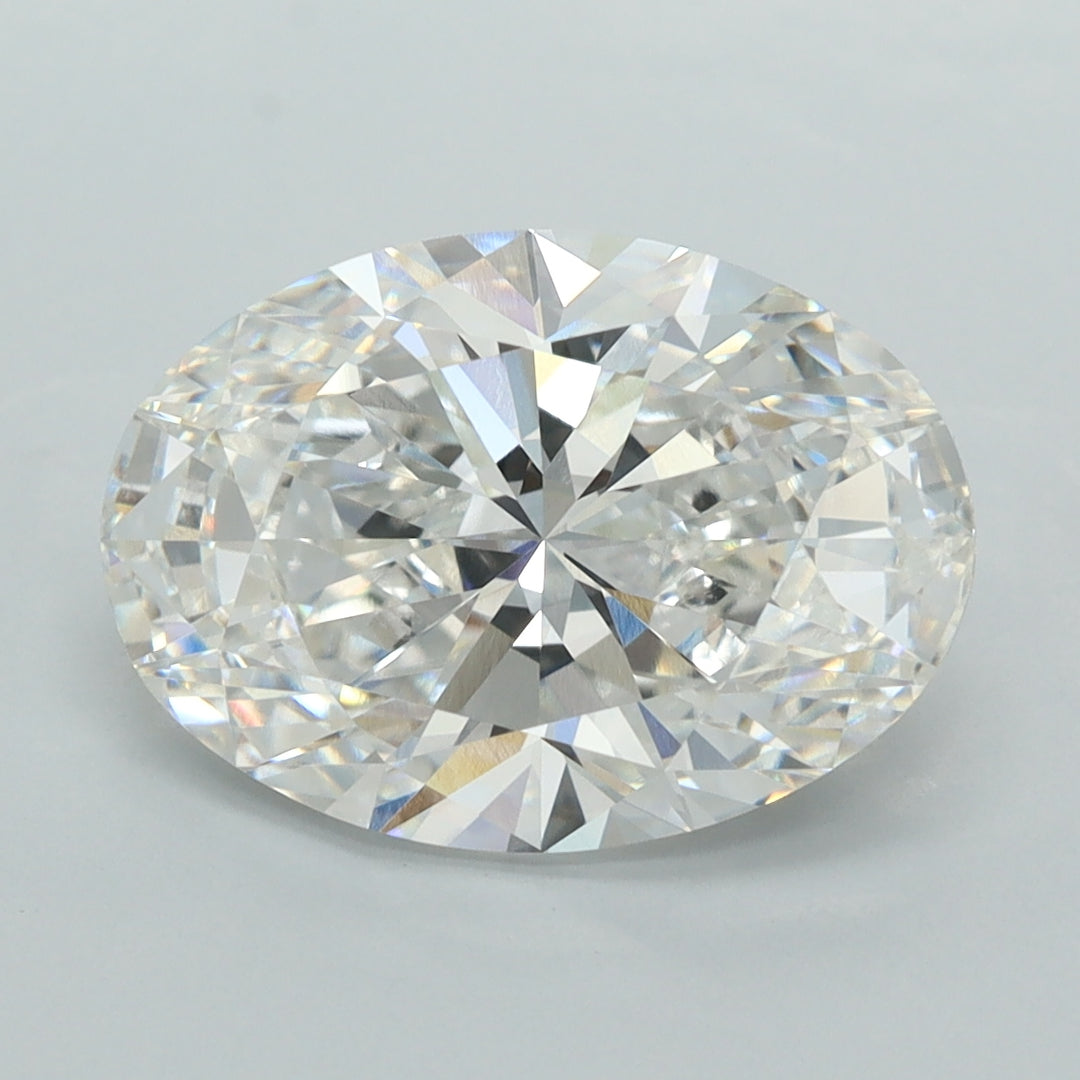 4.01 Carat Oval Cut Lab Grown Diamond VVS1F Color