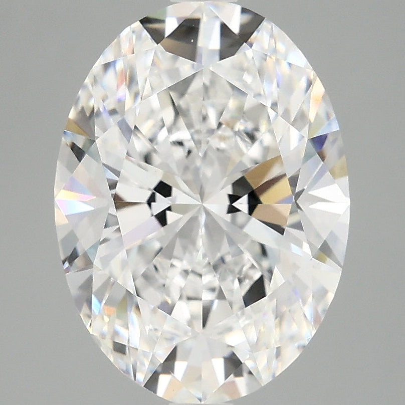 4.01 Carat Oval Cut Lab Grown Diamond VVS2 D