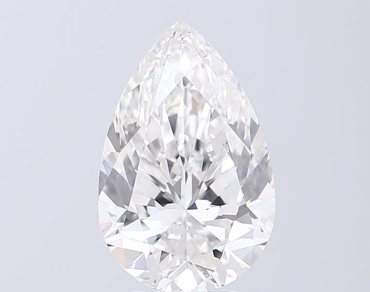 4.01 Carat Pear Cut Lab Grown Diamond VS1D Color