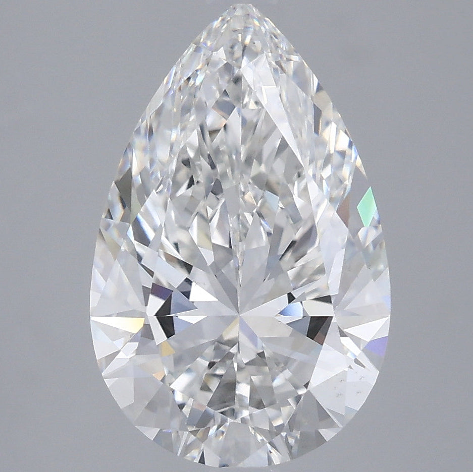 4.01 Carat Pear Cut Lab Grown Diamond VS1E