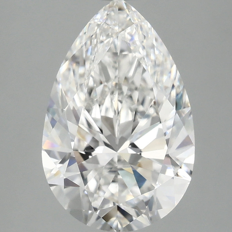 4.01 Carat Pear Cut Lab Grown Diamond VS1E