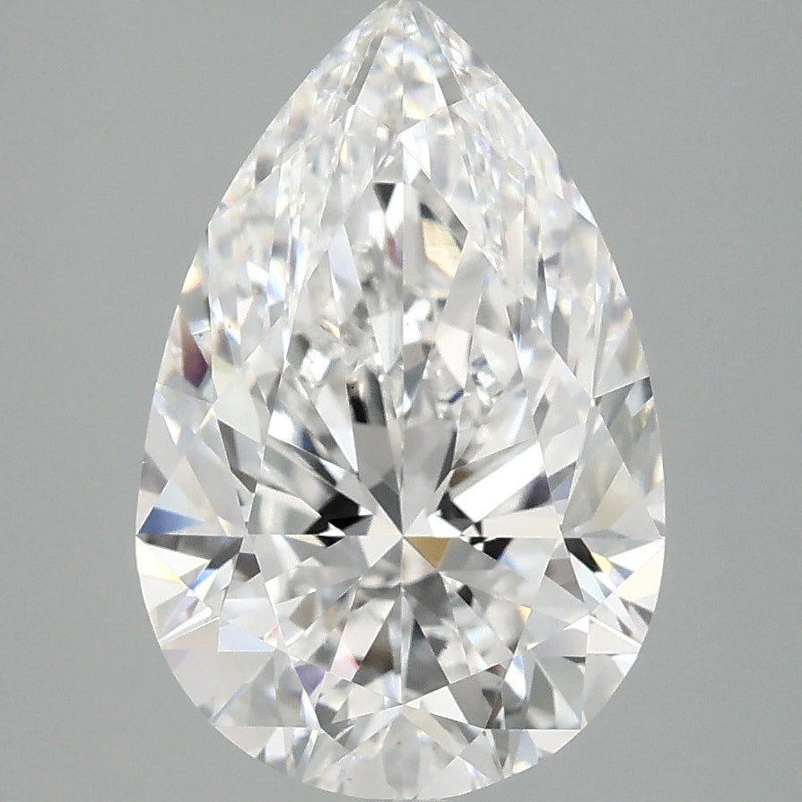 4.01 Carat Pear Cut Lab Grown Diamond VS1E